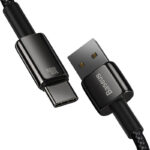 Baseus Καλώδιο USB σε USB-C Tungsten Gold
