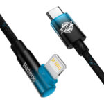 Baseus USB-C to Lightning MVP 20W 2m Cable (Black-blue)