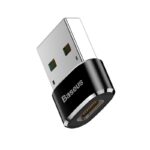 Baseus Μετατροπέας USB-C σε USB-A 3A (Μαύρο)