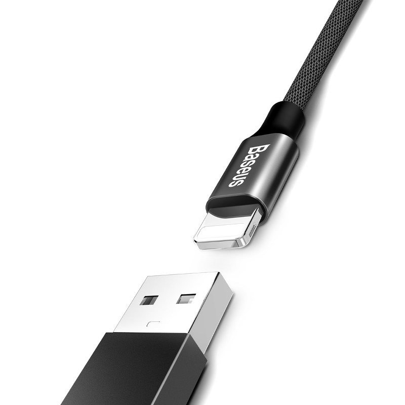 Baseus Καλώδιο Lightning Yiven 2A 120cm  (Μαύρο)