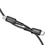 Cable USB-C do USB-C 1.2m C1-03 Acefast (black)