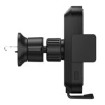Car holder Baseus Halo with 15W inductive charger (black)
