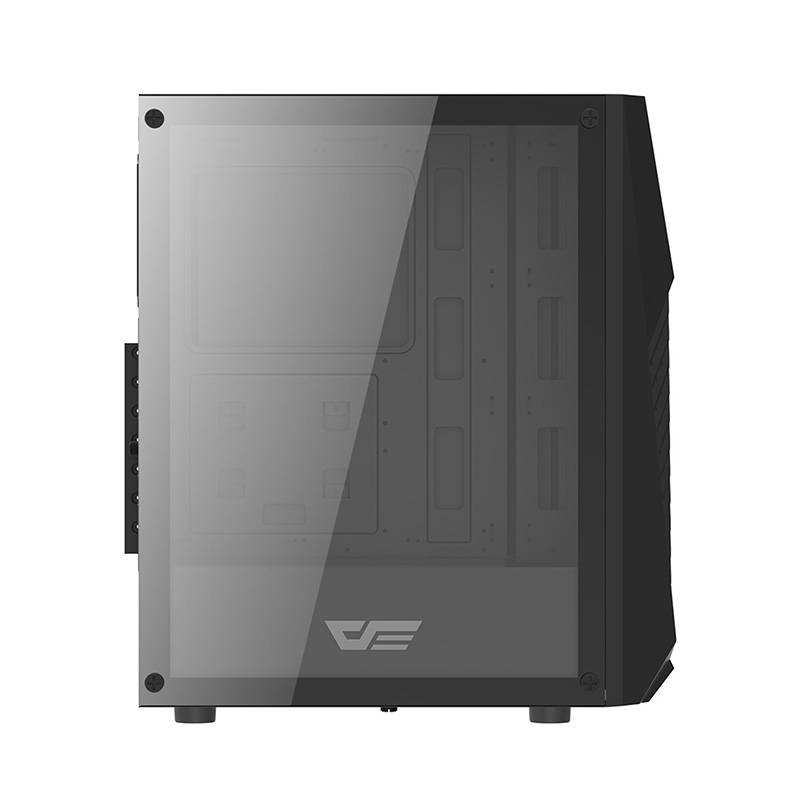 Computer case Darkflash DK150 with 3 fans (black)