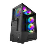 Computer case Darkflash LEO (black)
