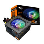 Computer Power Supply Aigo AK600 RGB (black)
