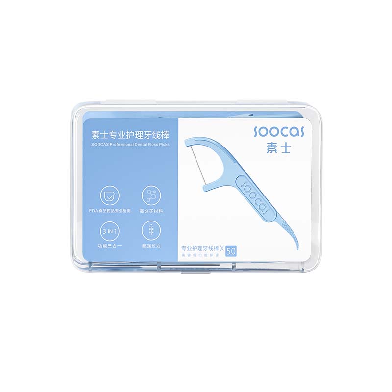 Dental floss stick Soocas D1 300 pcs (6 pack)