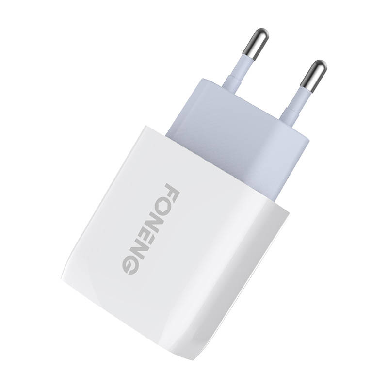 Fast charger Foneng 2x USB EU30 + USB Type Micro cable