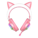 Gaming headphones Dareu EH469 USB RGB (pink)