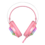 Gaming headphones Dareu EH469 USB RGB (pink)