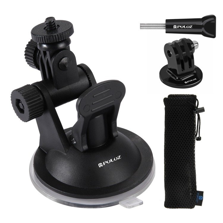 Glass car holder Puluz for GOPRO Hero