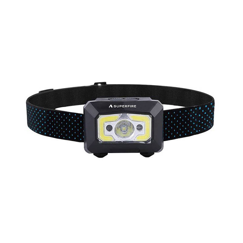 Headlight with non-contact switch Superfire X30