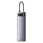 USB-C σε 3xUSB 3.0 + 2xHDMI + USB-C PD + Ethernet RJ45 + microSD/SD + VGA + AUX (Ασημί)