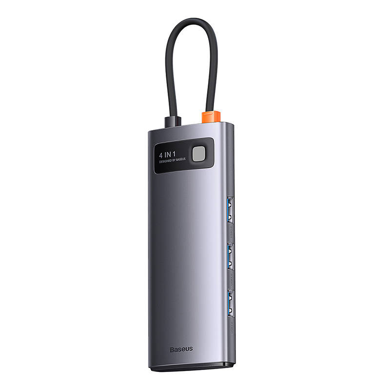 Baseus Hub 4σε1 Metal Gleam Series