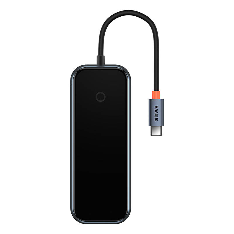 Baseus Docking Station 5σε1 AcmeJoy Series USB-C σε 2xUSB 3.0 + USB 2.0 + USB-C PD + HDMI (Γκρι)
