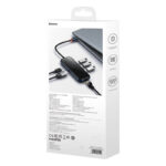 Baseus Docking Station 6σε1 AcmeJoy Series USB-C σε 2xUSB 3.0 + USB 2.0 + USB-C PD + HDMI + RJ45 (Γκρι)