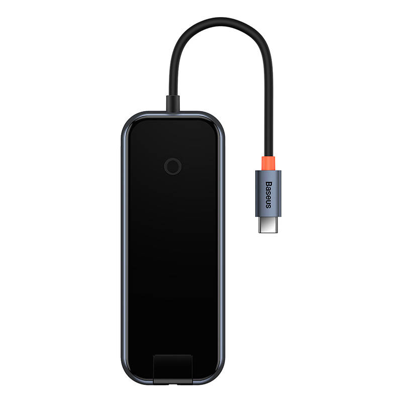 Baseus Docking Station 6σε1 AcmeJoy Series USB-C σε 2xUSB 3.0 + USB 2.0 + USB-C PD + HDMI + RJ45 (Γκρι)