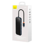 Baseus Docking Station 6σε1 AcmeJoy Series USB-C σε 2xUSB 3.0 + USB 2.0 + USB-C PD + HDMI + RJ45 (Γκρι)