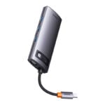 USB-C σε 3xUSB 3.0 + USB-C PD + MicroSD/SD (Γκρι)