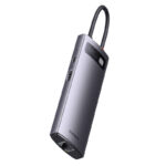 USB-C σε 3xUSB 3.0 + HDMI + USB-C PD + RJ45 (Γκρι)