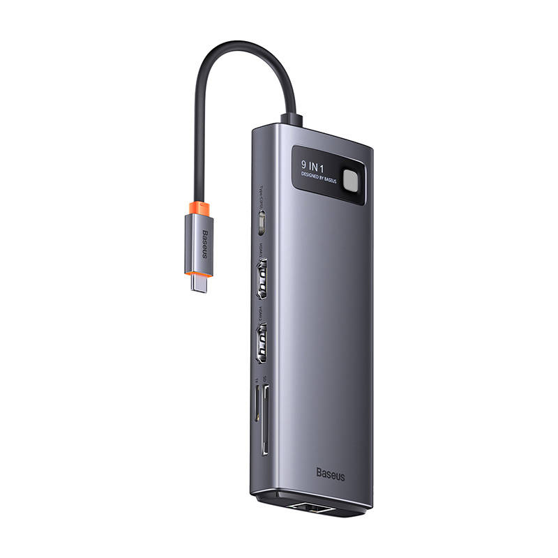 Baseus Docking Station 9σε1 Metal Gleam Series