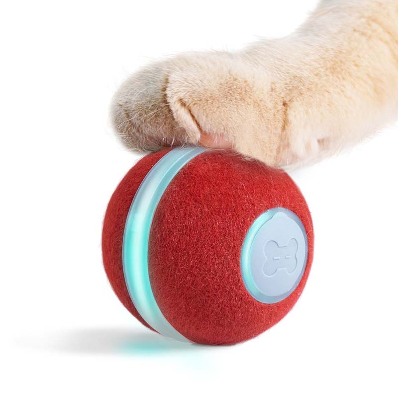 Cheerble Διαδραστική Μπάλα για Γάτες M1 (Κόκκινο)