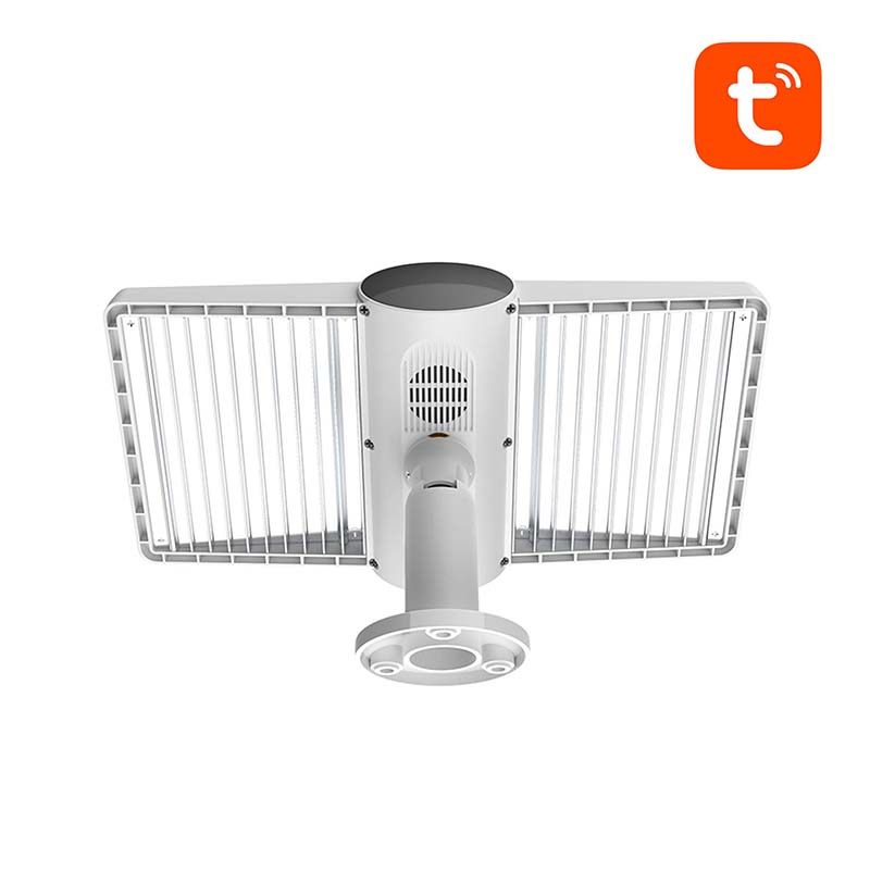 Laxihub Κάμερα Εξωτερικού Χώρου IP FloodLight F1-TY WiFi 1080P Tuya (Λευκό)