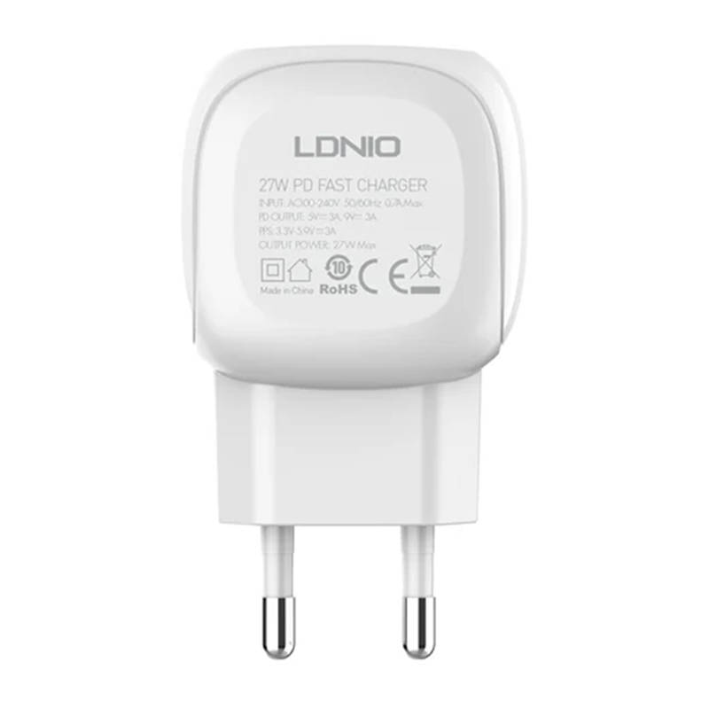 27W + USB-C to Lightning Cable (White)