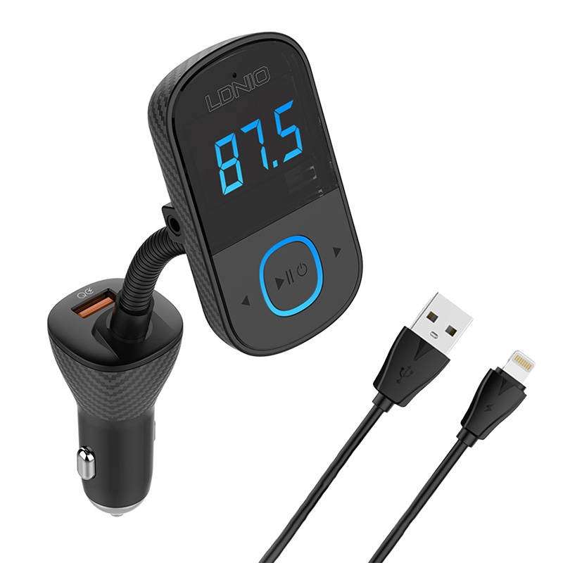 LDNIO Transmitter Αυτοκινήτου C705Q με Bluetooth