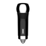 LDNIO Φορτιστής Αυτοκινήτου C2 2USB με Καλώδιο Lightning (Μαύρο/Ασημί)