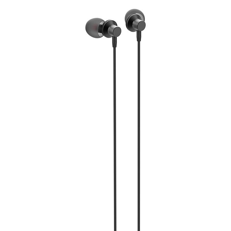 LDNIO Ενσύρματα Ακουστικά HP06 με Υποδοχή 3.5mm (Μαύρο)