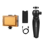 Live broadcast kit Puluz tripod mount + LED lamp + phone clamp