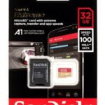 Memory card SanDisk Extreme microSDHC 32GB 100/60 MB/s V30 A1 U3 4K (SDSQXAF-032G-GN6MA)