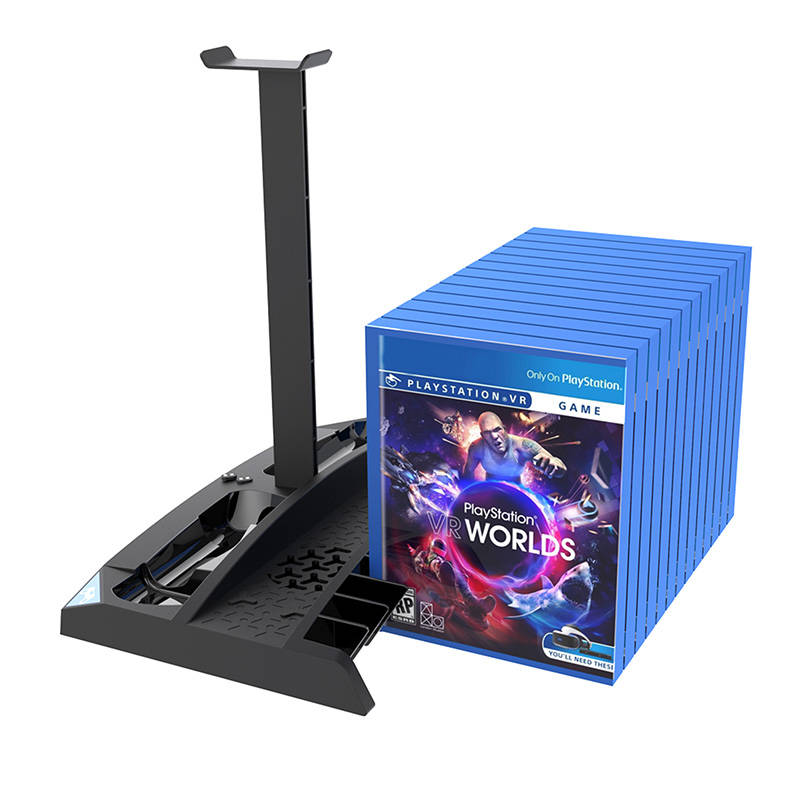 Multifunctional Stand iPega PG-P4009 for PS4 and accessories (black)