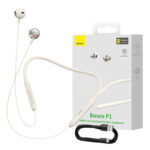 Baseus Ασύρματα Αθλητικά Ακουστικά Bowie P1 In-Ear (Εκρού)