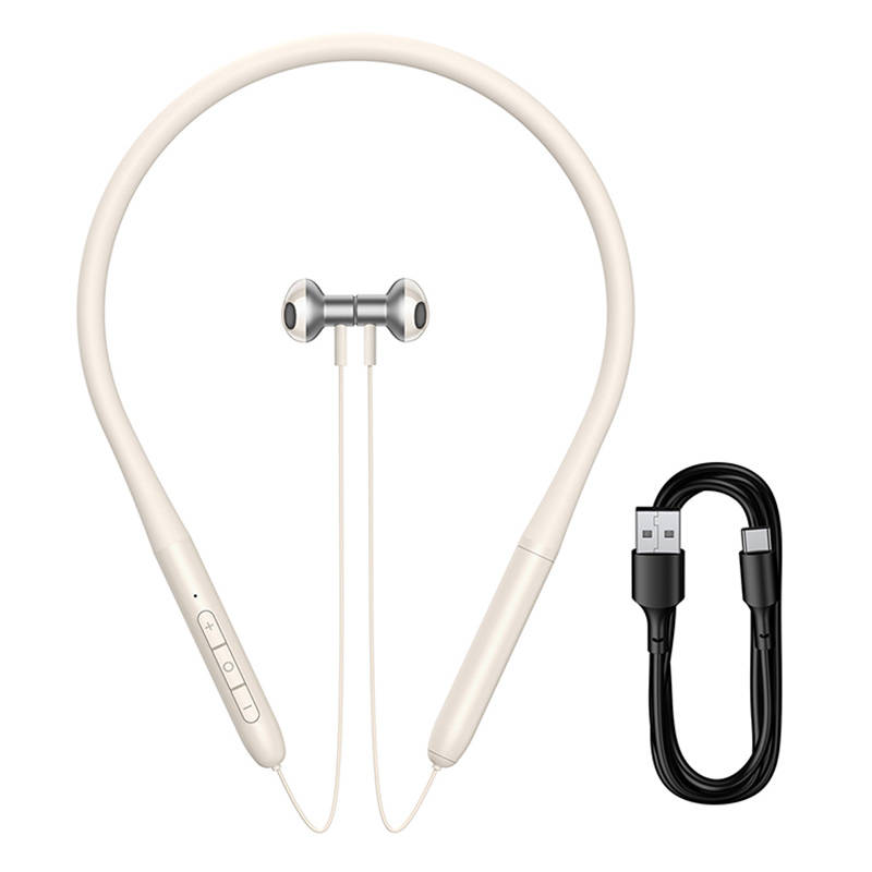 Baseus Ασύρματα Αθλητικά Ακουστικά Bowie P1 In-Ear (Εκρού)