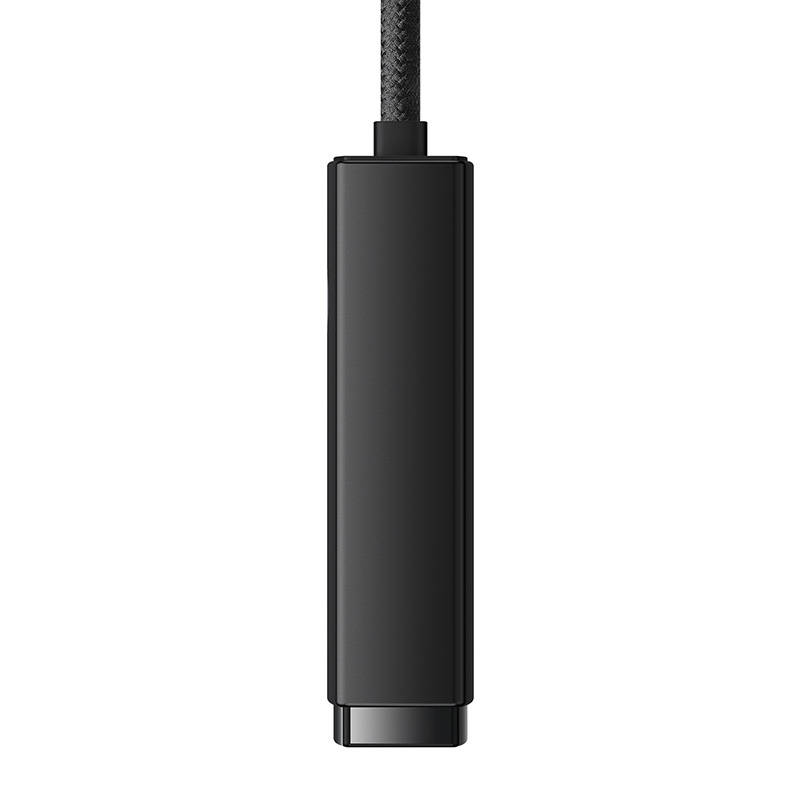 Baseus Αντάπτορας Δικτύου Lite Series USB-C σε RJ45 (Μαύρο)