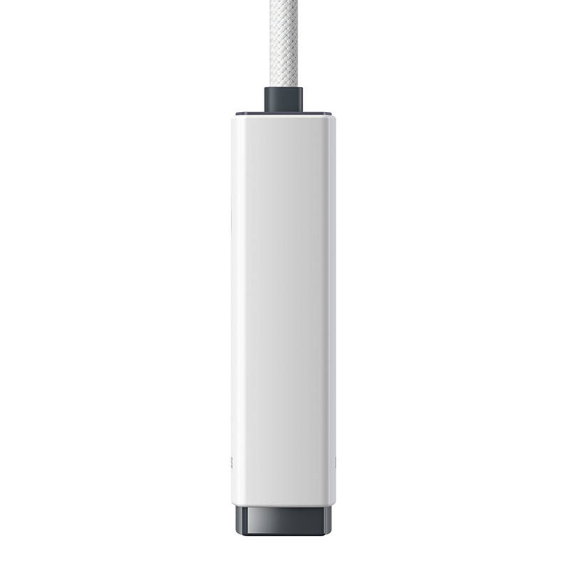 Baseus Αντάπτορας Δικτύου Lite Series USB-C σε RJ45 (Λευκό)