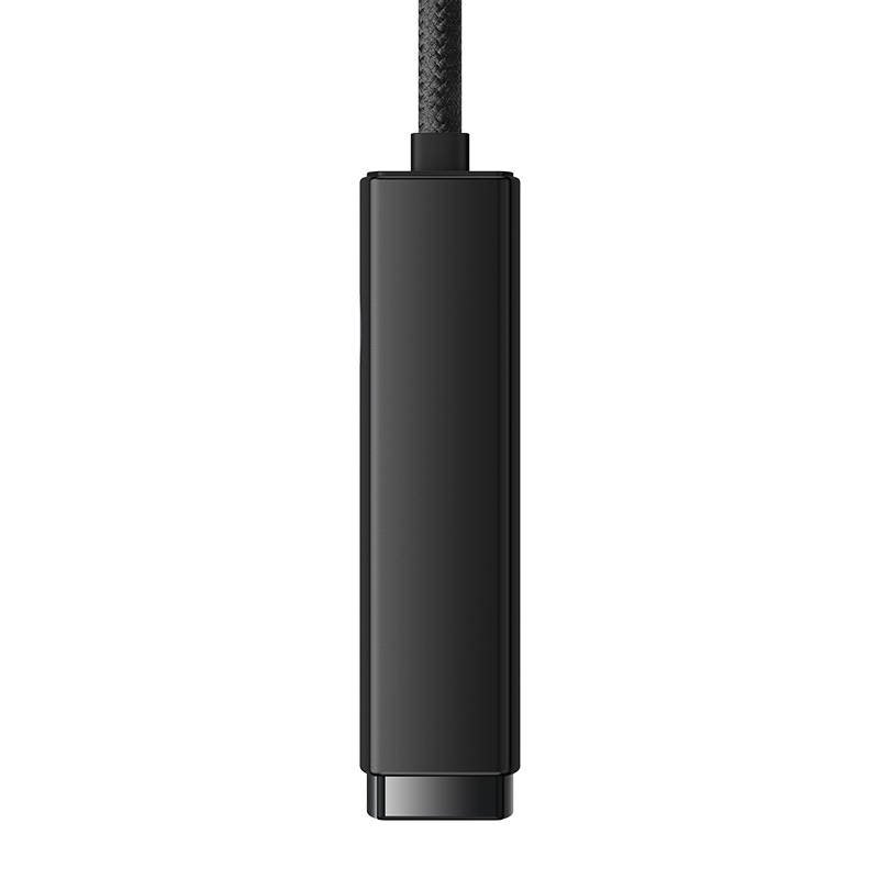 Baseus Αντάπτορας Δικτύου Lite Series USB σε RJ45 (Μαύρο)