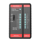 Habotest Tester Καλωδίων Δικτύου HT812A RJ45/RJ14/RJ12/RJ9 (Μαύρο)