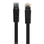 Orico RJ45 Cat.6 Flat Ethernet Network Cable 20m (Black)