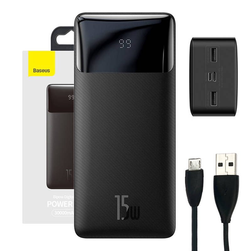 Baseus Powerbank Bipow 30000mAh