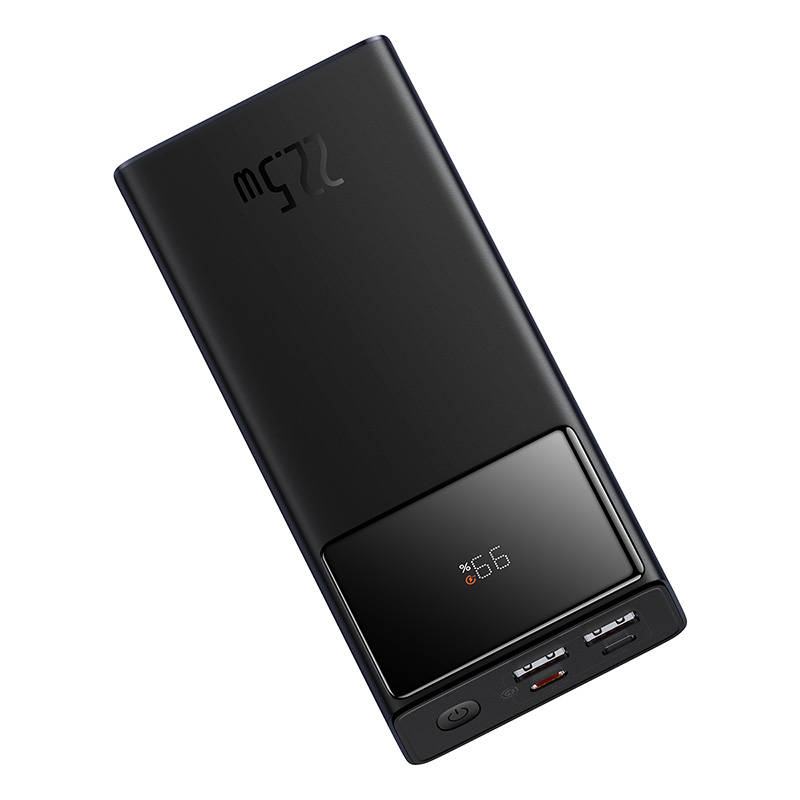Baseus Powerbank Star-Lord 20000mAh 2xUSB USB-C 22.5W (Μαύρο)