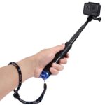 Selfie Stick Puluz for sports cameras (black)
