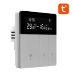 Avatto Έξυπνος Θερμοστάτης Λέβητα WT50 3A Wi-Fi Tuya (Ασημί/Μαύρο)