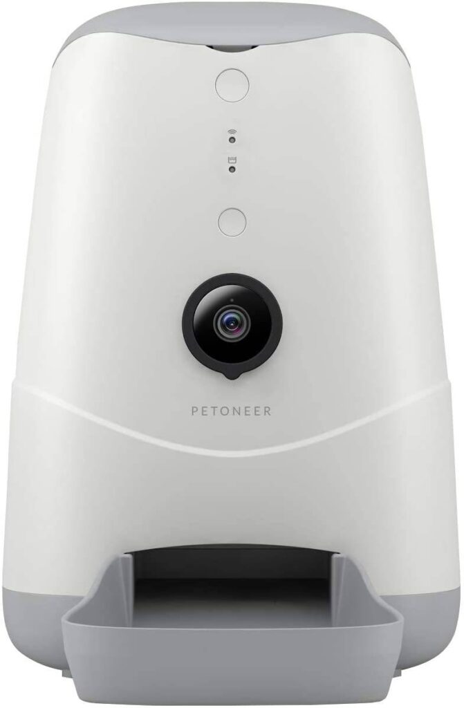 Petoneer Έξυπνη ταΐστρα με κάμερα Nutri Vision (Λευκό)