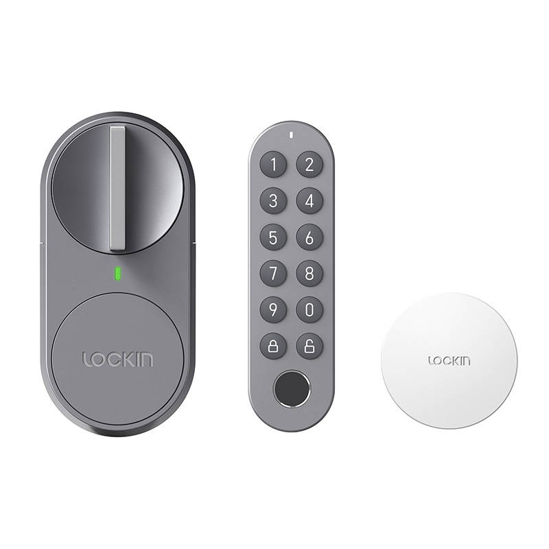 Lockin Έξυπνη Κλειδαριά με Πληκτρολόγιο SMART LOCK G30 (Γκρι)