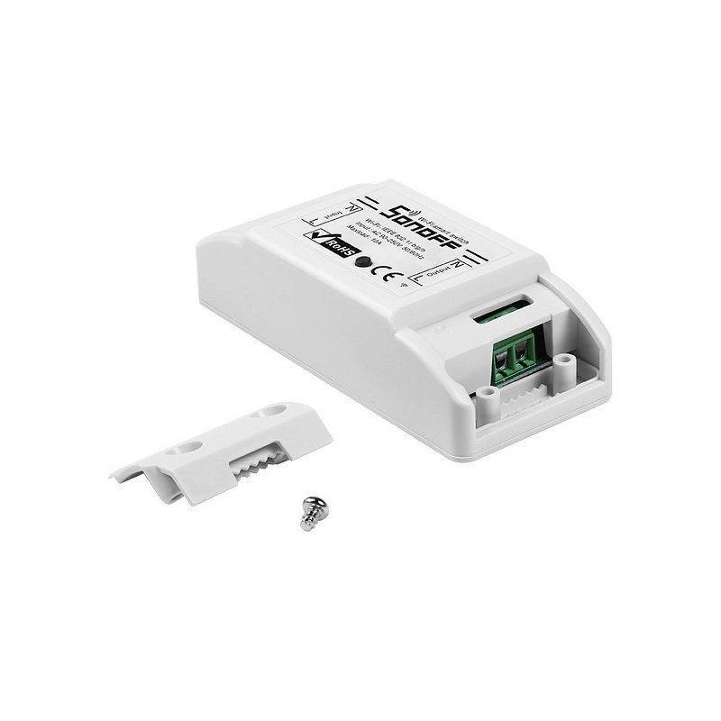 Sonoff Έξυπνος Διακόπτης WiFi  Basic R2 (ΝΕΟ) (Λευκό)