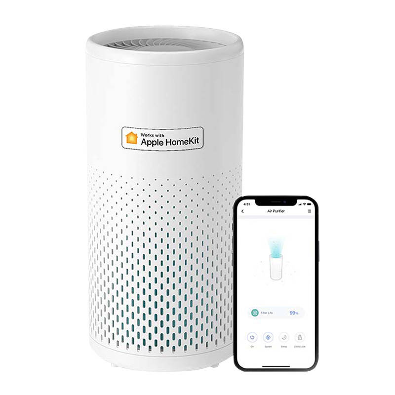 Meross Έξυπνος Καθαριστής Αέρα Wi-Fi MAP100 (HomeKit) (Λευκό)