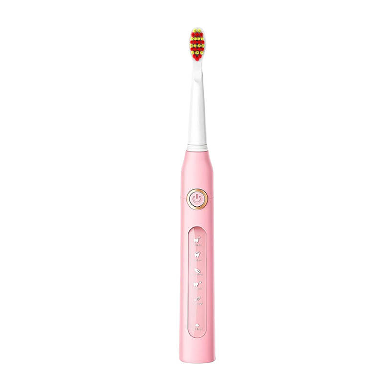 Sonic toothbrush with head set and case FairyWill FW-507 Plus (pink)