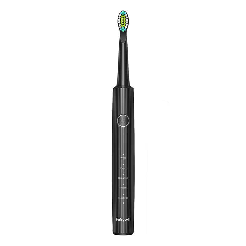 Sonic toothbrush with head set FairyWill FW-E10 (black)